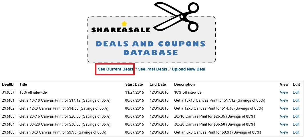Creating Coupons & Deals in Your ShareASale Affiliate Program